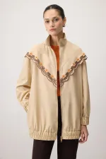 EMBROIDERED RAINCOAT EMBROIDERED RAINCOAT