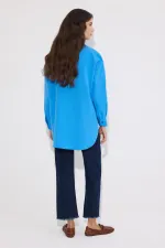 OVERSIZE KETEN GÖMLEK