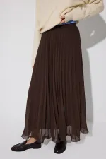 PLEATED CHIFFON SKIRT PLEATED CHIFFON SKIRT