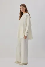 CREPE TUNIC WITH POCKETS CREPE TUNIC WITH POCKETS