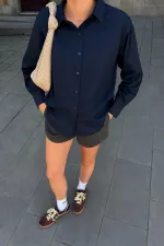 OVERSIZE FIT POPLIN SHIRT