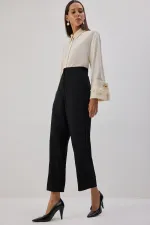 YÜKSEK BEL DUBLE PAÇA PANTOLON