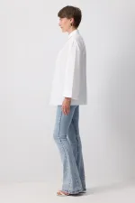 CHEMISE À MANCHES KIMONO