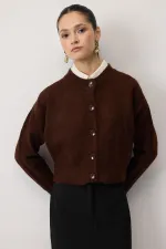 DÜĞMELİ KISA TRIKO HIRKA