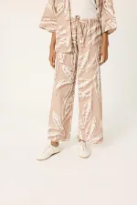 DESENLİ  KİMONO PANTOLON TAKIM