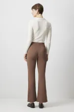 SPANISH-STYLE KNITTED TROUSERS