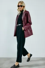 YÜKSEK BEL DUBLE PAÇA PANTOLON