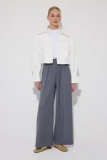 PİLELİ CEPLİ PANTOLON