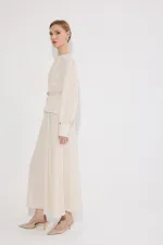 KEMER DETAYLI TUNİK ETEK TAKIM