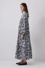 ÇİÇEK DESENLİ ELBİSE