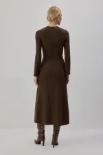 MAXI KNITTED DRESS