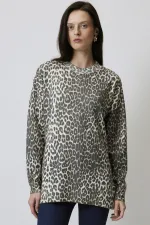 PATTERNED KNITTED TUNIC