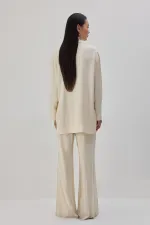 YAKASI BAĞLAMALI DÖKÜMLÜ TUNİK