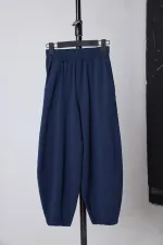 %100 PAMUKLU BELİ LASTİKLİ PANTOLON