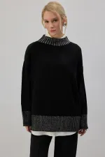 ZIT RENKLİ ÖRGÜ TUNİK