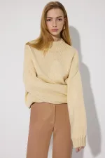 PENSLİ YÜKSEK BEL VEGAN DERİ PANTOLON