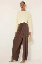 KNITTED SHALVAR PANTS SET