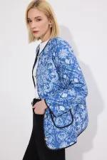 VESTE MATELASSÉE À MOTIFS