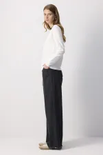 T-SHIRT 100% COTON À COL RIBANA