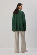 KNITTED CARDIGAN WITH BOW DETAIL