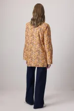 CHEMISE EN COTON À MOTIFS FLORAUX