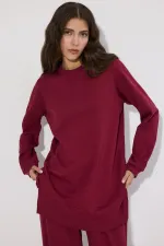 TUNIC AND PANTS KNITTED SET