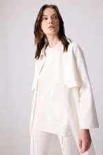 PİLİSELİ KREP CEKET