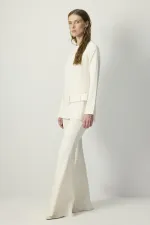 BELTED CREPE TUNIC BELTED CREPE TUNIC