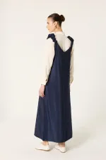 SHOULDER-GATHERED CUPRA VEST