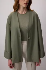 TEK DÜĞMELİ CEKET