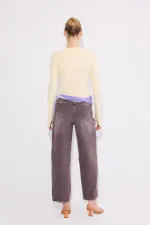 BODY À MANCHES LONGUES ET À MI-CHEVEUX