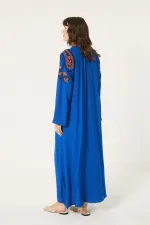 ROBE EN VISCOSE BRODÉE