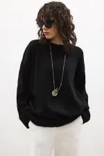 BASIC KNITTED SWEATER BASIC KNITTED SWEATER
