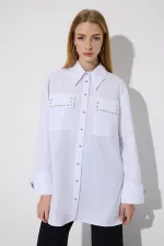 CHEMISE EN POPLINE TROKLU