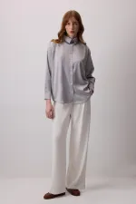 SATIN SHIRT SATIN SHIRT