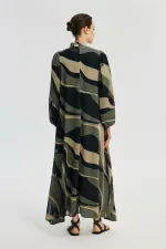 ABSTRACT PATTERNED DRESS ABSTRACT PATTERNED DRESS