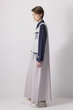 FİYONK DETAYLI KETEN JİLE