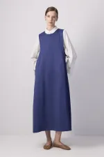 Gilet oversize froncé