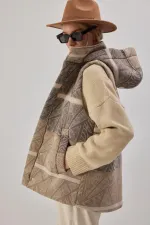 KAPÜŞONLU ŞİŞME YELEK