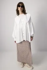 BALON KOL VİSKON GÖMLEK