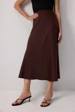 JUPE BASIQUE EN SATIN