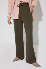 BELİ LASTİKLİ ÖRME PANTOLON