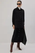 GABARDINE SHIRT WITH CARGO POCKETS GABARDINE SHIRT WITH CARGO POCKETS