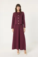 Skirt and Jacket 2-Piece Set