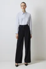 SNAP-BUTTON SHIRT BODYSUIT