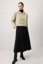 BİYE DETAYLI KAPİTONE CEKET