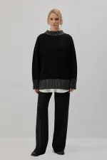 ZIT RENKLİ ÖRGÜ TUNİK