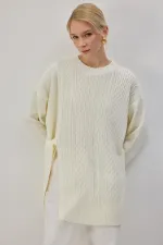 YANDAN BAĞLAMALI TRİKO TUNİK