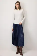 CHEMISE TRICOTÉE À BROCHE