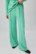 ENSEMBLE TUNIQUE ET PANTALON À CÔTES